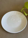 Plate Dinner no Rim With Unicorn